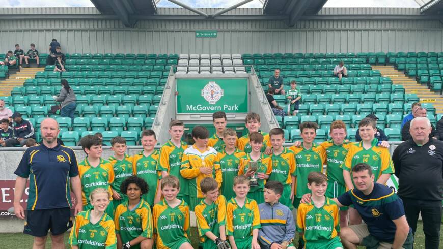 Tara U13 boys are the 2022 County Champions