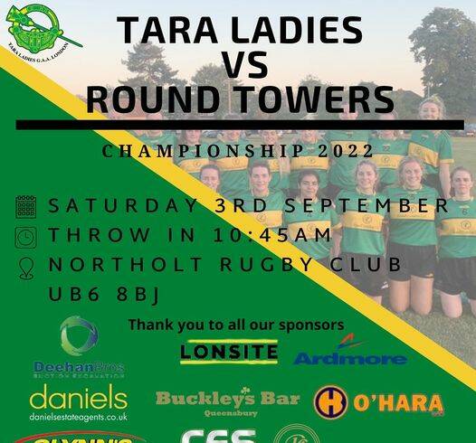 Tara Ladies V Round Towers – Intermediate Championship