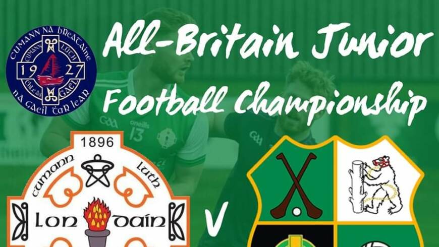 GAA All Britain Junior Championship London V Warwickshire