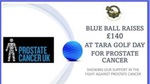 Tara donates proceeds from blue ball from golf day