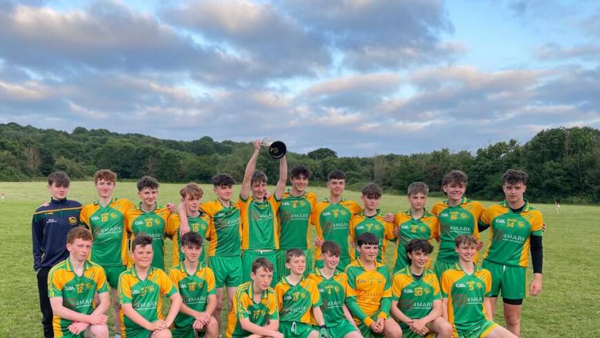 U15 League Champions 6th June 2023