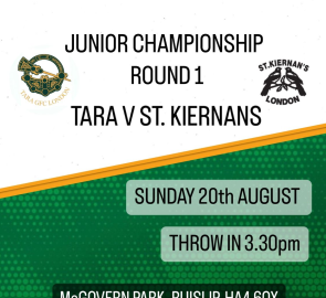 GAA Junior Championship Tara V St Kiernan’s B