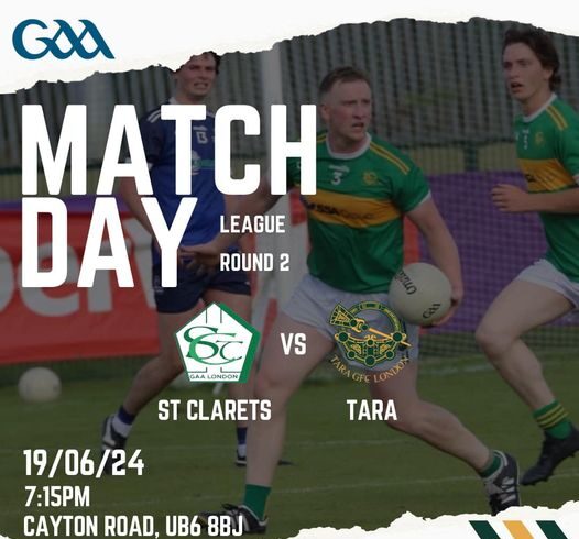 GAA League Div 2 R2 Tara v St Clarets