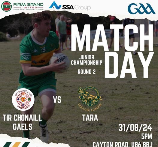 GAA: Tara V TCG Junrs Match Day