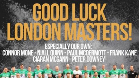 GAA Masters: Good luck London Masters