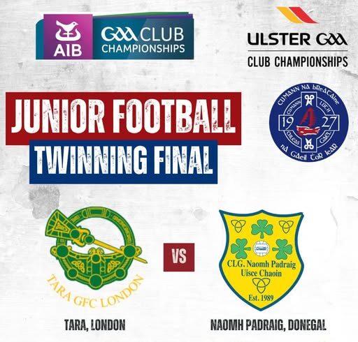 GAA: Junior Football Twinning Final: Tara V Naomh Pádriag (Donegal)