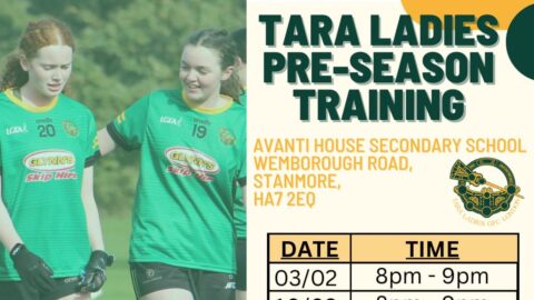 Tara Ladies Pre-Season Training